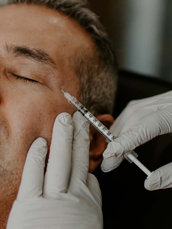 Botox injections for migrains